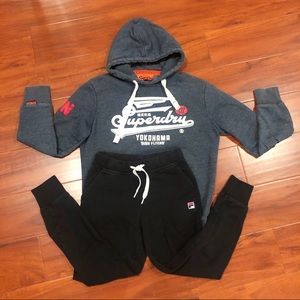 Hoodie and sweatpants